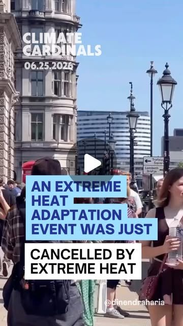 Climate Cardinals reel: Extreme heat adaptation event cancelled by extreme heat